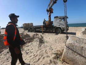 واشنطن تعلن بدء إنشاءات رصيف المساعدات البحري أمام ساحل غزة