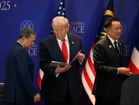 ترمب يعلن التوصل إلى اتفاق لوقف إطلاق النار بين تايلندا وكمبوديا