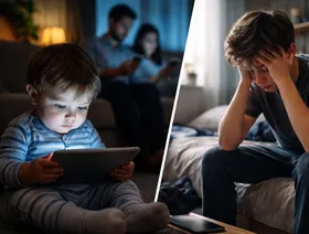 دراسة تربط بين تعرّض الرضع للشاشات وسرعة اتخاذ القرارات في سن المراهقة