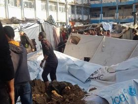 غارات إسرائيلية تستهدف مدرسة تؤوي نازحين بوسط غزة