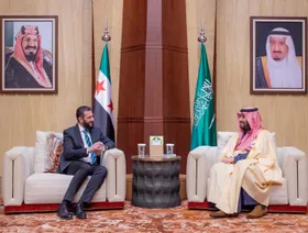 ولي العهد السعودي للرئيس السوري: ندعم وحدة سوريا وندين الاعتداءات الإسرائيلية السافرة