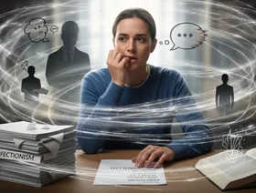 تحليل نفسي يفسر قضم الأظافر والسعي للمثالية وجلد الذات والانسحاب