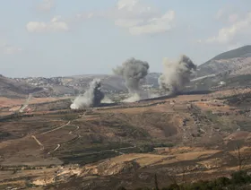 الجيش الإسرائيلي: سنشن سلسلة هجمات على مناطق في جنوب لبنان