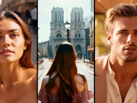 Next Stop Paris.. فيلم قصير مُنشأ بالذكاء الاصطناعي