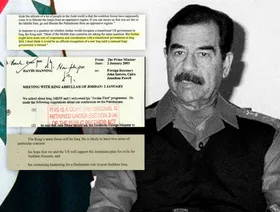 قراءة في رسائل عمّان إلى لندن قبل غزو العراق