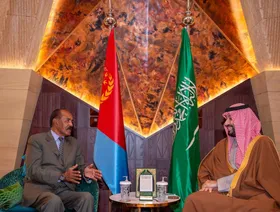 ولي العهد السعودي يلتقي الرئيس الإريتري أسياس أفورقي