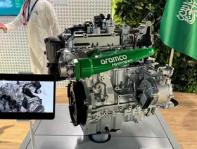 COP 28.. الجناح السعودي يعرض محركاً يعمل بالهيدروجين