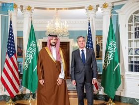 وزير الدفاع السعودي يلتقي بلينكن وأوستن ويبحث "تهدئة الأوضاع" في المنطقة