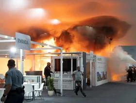 حريق يعطل مفاوضات "COP 30".. وجوتيريش يدعو للتوصل إلى اتفاق