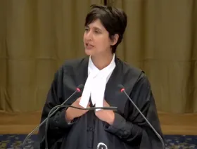 من هي المحامية عديلة حسيم التي أحرجت إسرائيل أمام محكمة العدل الدولية؟