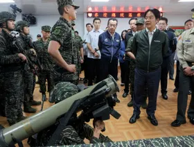 رئيس تايوان: الصين تعمل على تغير الوضع القائم بالقوة والردع يتطلب استثمارات