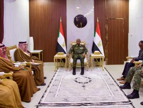 البرهان يستقبل نائب وزير الخارجية السعودي لبحث جهود السلام في السودان