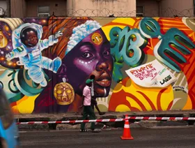 نيجيريا تنظم أول مهرجان لفن الشارع يحتفي بحيوية لاجوس