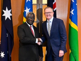 جزر سليمان تؤكد لأستراليا رفضها تقويض أمن المحيط الهادئ