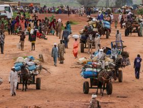 السودان.. "وحش الجوع" يتربص بسكان جبل مرة في وسط دارفور