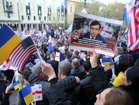جورجيا.. الآلاف يتظاهرون لدعم الانضمام إلى الاتحاد الأوروبي