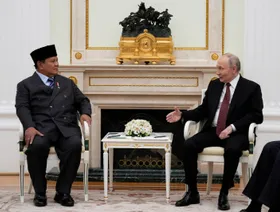 بوتين يبحث مع رئيس إندونيسيا التعاون النووي وإمدادات القمح والطاقة