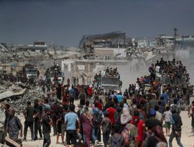 ترمب عن زيارة ويتكوف إلى غزة: عقد اجتماعاً لتوفير الطعام للناس وهذا ما نريده