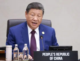 الرئيس الصيني يدعو روسيا إلى توسيع التعاون الاقتصادي والتكنولوجي