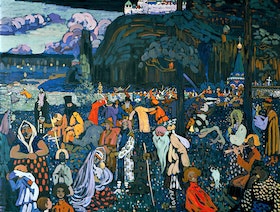 لوحة كاندينسكي "الحياة الملونة" تغادر متحف ميونيخ