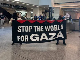 احتجاج لوقف النار في غزة يغلق صالة بمطار سان فرانسيسكو الدولي