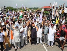 الهند.. استمرار مظاهرات المزارعين ضد القوانين الزراعية منذ 11 شهراً