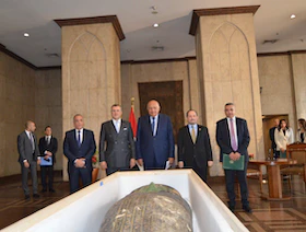 بعد سنوات من جهود دبلوماسية.. مصر تسترد "التابوت الأخضر" من أميركا