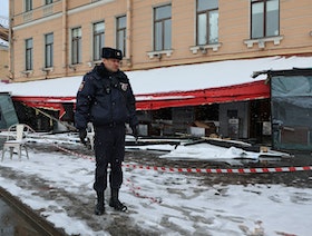 روسيا تتهم أوكرانيا و"عملاء نافالني" بالوقوف وراء تفجير سان بطرسبرغ
