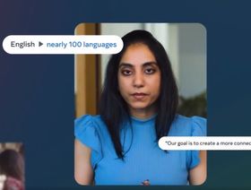 "ميتا" تطلق نموذجاً جديداً للترجمة باستخدام الذكاء الاصطناعي
