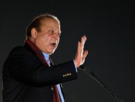 باكستان.. رئيس الوزراء السابق نواز شريف يطلق حملته الانتخابية