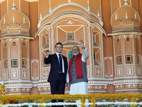 الهند وفرنسا تتفقان على التعاون في الإنتاج الدفاعي والطاقة النووية
