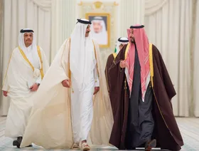 ولي العهد السعودي وأمير قطر يرأسان الاجتماع الثامن لـ"مجلس التنسيق" المشترك