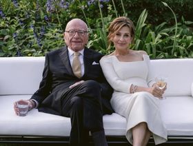 روبرت مردوخ صاحب الـ 93 عاماً يتزوج للمرة الخامسة
