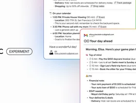 خدمة جديدة من جوجل تنظم المهام اليومية.. المواعيد وسداد الإيجار