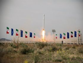 إيران تعلن إطلاق قمر اصطناعي عسكري بنجاح
