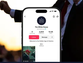 البيت الأبيض يطلق حساباً على تيك توك.. وترمب: "أنا صوتكم"