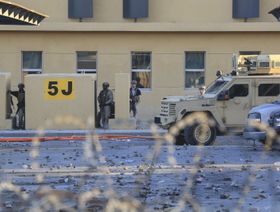 هجوم صاروخي يستهدف السفارة الأميركية في بغداد.. والسوداني: إرهاب غير مبرر