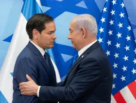 "أكسيوس": روبيو ونتنياهو يبحثان تطورات الأوضاع في إيران وسوريا وغزة