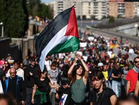 إيطاليا.. مظاهرات مليونية لدعم غزة وضغوط على ميلوني للاعتراف بدولة فلسطين