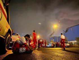 تقارير: وقود للصواريخ الباليستية وراء انفجار بندر عباس في إيران