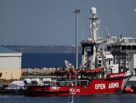 مساعدات غزة.. انطلاق أول سفينة من قبرص