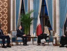 أمير قطر لبلينكن: خفض التصعيد في غزة ضروري لضمان استقرار المنطقة