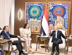 العليمي يبحث مع كبير مستشاري ترمب مستجدات الأوضاع في المهرة وحضرموت