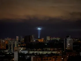 الدفاع الجوي الأوكراني يتصدى لهجوم روسي على كييف