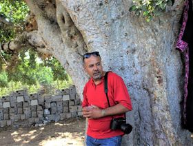 الفنان باسل المقوسي شخصية العام الثقافية في فلسطين