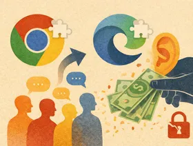 تقرير يكشف بيع محادثات مستخدمين للذكاء الاصطناعي عبر إضافات "حماية الخصوصية"