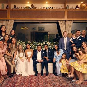 "بعد غياب".. عادل إمام يظهر في حفل زفاف حفيده