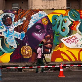 نيجيريا تنظم أول مهرجان لفن الشارع يحتفي بحيوية لاجوس