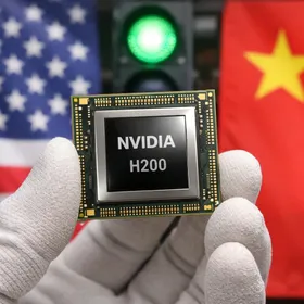 أميركا تمنح الضوء الأخضر لتصدير شرائح إنفيديا H200 إلى الصين