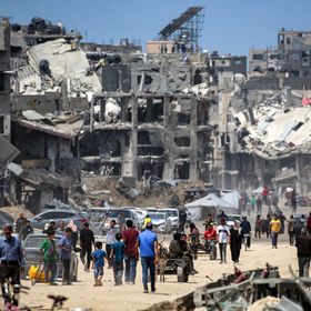 "مواجهات عنيفة" في مخيم جباليا بشمال غزة.. والبنتاجون: تشغيل ميناء المساعدات خلال أيام